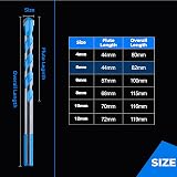 Toolant 5mm Carbide Drill Bit Set 10pcs Shockproof Masonry Concrete Drill Bits view 5