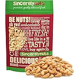 Sincerely Nuts – Whole Cashews - Roasted and Unsalted | High in Protein Everyday Healthy Snack - Rich in Nutrients |Vegan, Ke