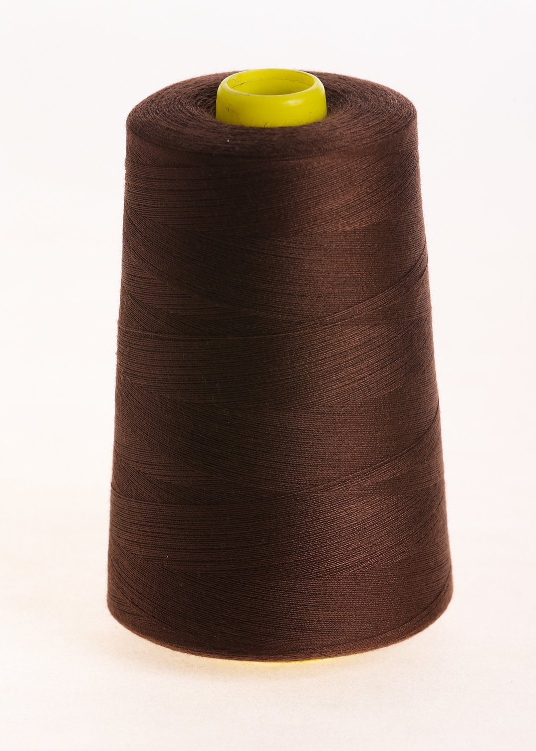 MM BRAND OVERLOCKING THREAD - OVERLOCKER THREAD - SEWING THREAD - 120s SPUN POLYESTER - 4 X 5000 YARD SPOOLS - COLOURS INCLUDING BLACK, WHITE, BLUE, GREY, BROWN, YELLOW, RED, BEIGE, CREAM, GREEN, NAVY. PINK AND PURPLE (BROWN)