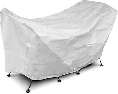 Amazon Com Koverroos Supraroos 51540 3 Pc Cafe Set Cover 60 By 30 By 30 Inch White Patio Table Covers Garden Outdoor