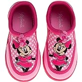 Disney Minnie Mouse Water Shoes - Pool Aqua Socks for Kids- Sandals Princess Bungee Waterproof Beach Slides Sport Character Summer Slip-on Quick Dry (Toddler/Little Kid)