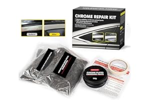 XTryfun Metal Polish Restorer and Protectant, Chrome Cleaner and Polish for Cars, Removes Oxidation and Discoloration from Metal, Aluminum, Stainless Steel, Brass, Chrome and More