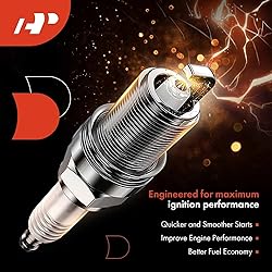 A-Premium Iridium Platinum Spark Plugs Compatible