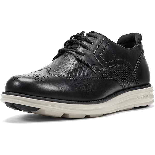 Amazon.com | Vionic Mens Lombard Oxford Black Leather 7 M | Oxfords