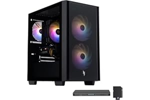 Acer Nitro 60 Gaming Desktop, Intel i5-14400F, NVIDIA GeForce RTX 5060 8GB GDDR7, 32GB DDR5, 2TB Storage (1TB SSD+1TB Docking