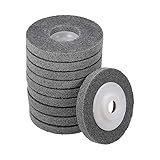 uxcell 10 Pcs 4 Inch Nylon Fiber Polishing Wheel