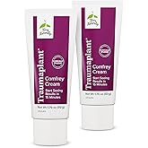 Terry Naturally Traumaplant Comfrey Cream - Non-Staining Herbal Cream - Clinically Studied and Free of Pyrrolizidine Alkaloids - for External Use Only - 1.76 oz (2 Pack)