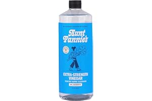 Aunt Fannie's Extra Strength Cleaning Vinegar, 32 Ounce, Multipurpose Household Cleaner, No Added Scents, Dyes, or Other Addi