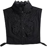 YAKEFJ Women’s Detachable Half Shirt Dickey Blouse Fake False Collar
