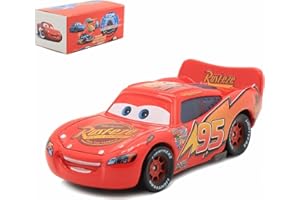 IYZEVK Car 3 Toys, Car Movie, Jackson, The King, Die-cast Toy Car, for a Boy's Birthday (Red MCQ 1)
