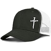 Christian Jesus Cross Hat - Faith Hats for Men Women - Religious Gifts for Thanksgiving Christmas