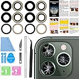 2PCS ASDAWN Back Rear Camera Lens Glass Replacement