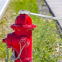 QWORK Heavy Duty Adjustable Hydrant Wrench – Fits