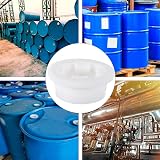 VILLCASE 8pcs Plastic Barrel Bung Cap Lid for 53 Gallon Drums Oil Water Storage view 8