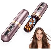 Go Brush Pro 2026,Cordless Hair Straightener Brush, Ionic &amp; Anti-Frizz, Ceramic Tourmaline MCH Fast Heating, Anti-Scald, Type-C Fast Charging, Portable Cordless Hair Straightener Brush for Women