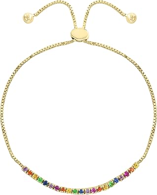 Effy Jewelry Multicolor Sapphire Bracelet in 14K Yellow Gold, 1 TWCTBPBK24S74