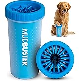 Dexas MudBuster Large Portable Pro Blue Paw Cleaner for Dogs - Premium Quality Pet Supplies and Accessories