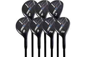 Rife Golf RX7 Regular Men's Standard Graphite Hybrid Iron Set #5-SW