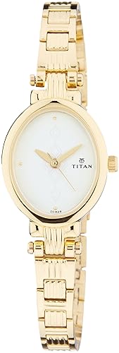 Analog White Dial Womens Watch -NK2535YM01