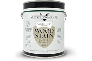 ARMSTRONG-CLARK Armstrong Clark Deck and Wood Stain (1 Gallons, Natural Tone)