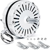 F0510B2944 Attic Ventilation Fan Motor, Compatible with Lomanco 2000 and 1800 Series Attic Ventilation Motors, Replacement F0510B2497 A0416B2059 A0510B2389 (Universal Kit Included)