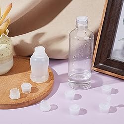 BENECREAT 60Pcs Press in Bottle Adapter with