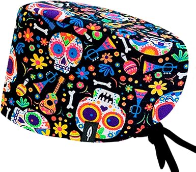 Amazon Com Robin Hat Surgical Scrub Cap Catrina Multicolored
