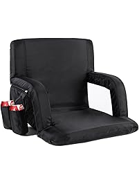 Sportneer Stadium Seat Portable Seats Chairs for Bleachers with Backs and Padded Cushion