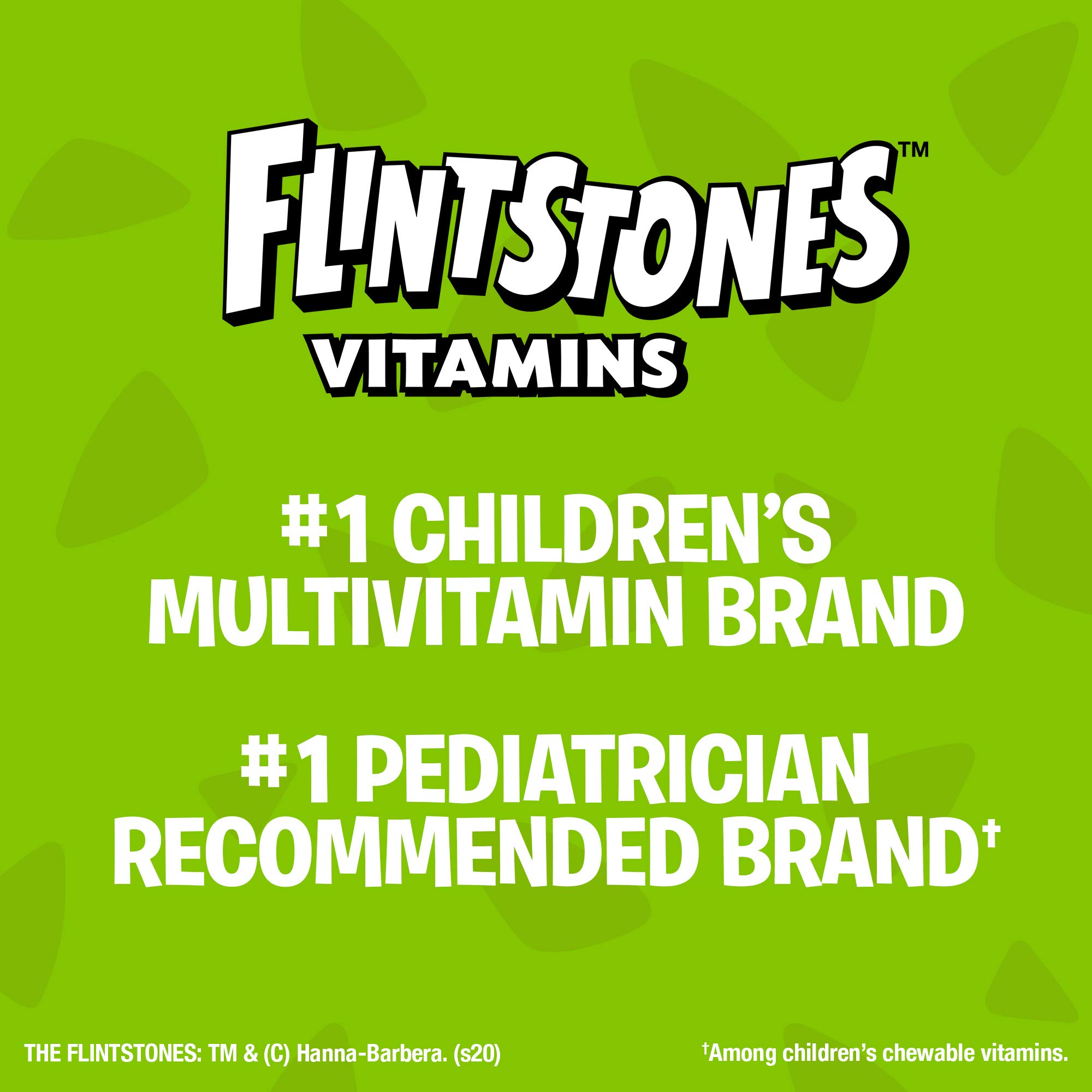 Flintstones Gummies Toddler Vitamins, Gummy Multivitamin for Toddlers with Vitamins A, C, D, B12, Zinc & more, 80ct