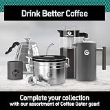 Coffee Gator Airtight Canister 1900 mL Stainless Steel with Date Tracker view 9