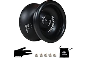 Yomega Maverick - Professional Aluminum Metal Yoyo for Kids and Beginners with C Size Ball Bearing for Advanced yo yo Tricks 