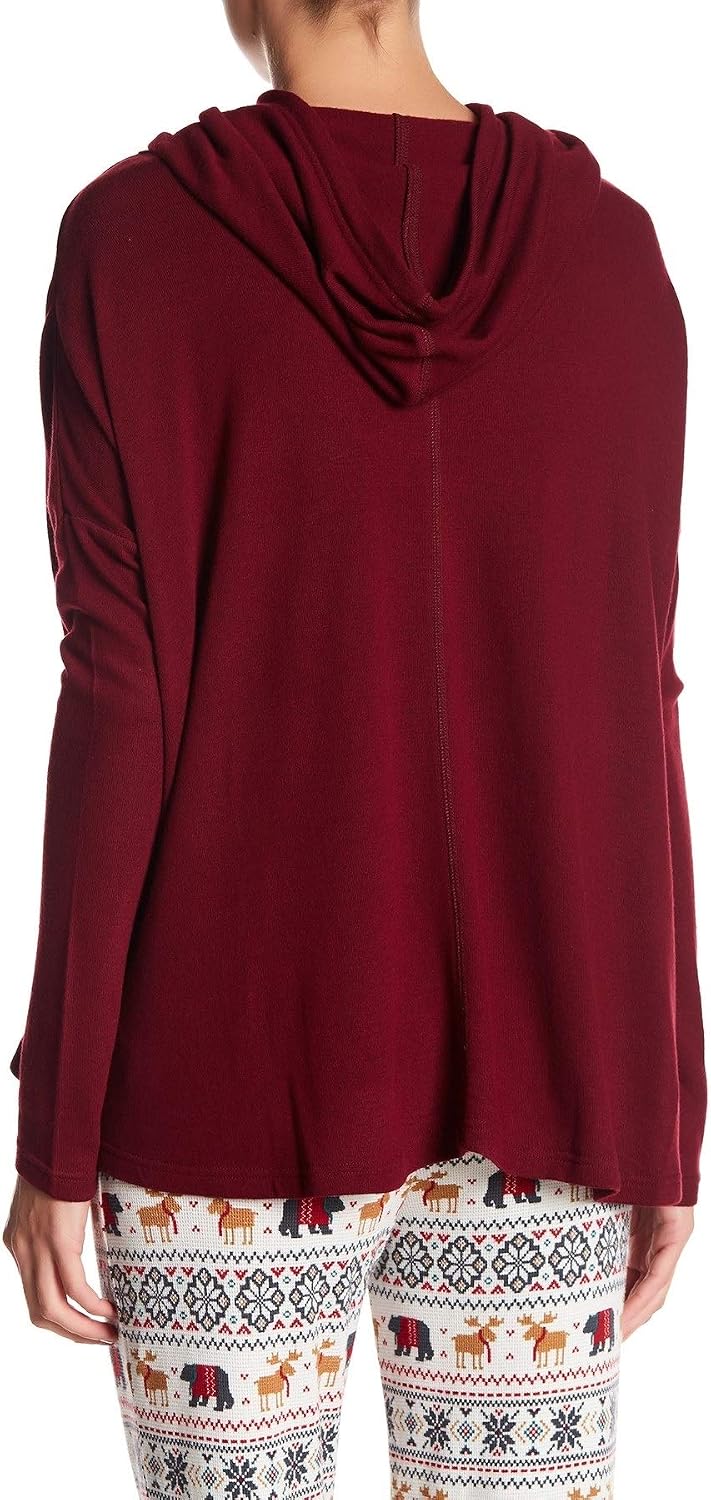 PJ Salvage Fox Hunt Pullover Burgundy 