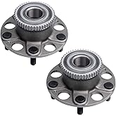 TUCAREST 512188 x2 Rear Wheel Bearing and Hub Assembly Compatible with 2003 04 05 06 2007 Ho-nda Accord (Fit Gas Models,Not Fit Hybrid) /2004-2008 Ac-ura TL [5 Stud Hub]