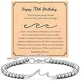 CXLDTE Inspirational 16 18 21 30 40 50 60 70 Year Old Birthday Gifts for Women Girls Sister Daughter Mom Grandma