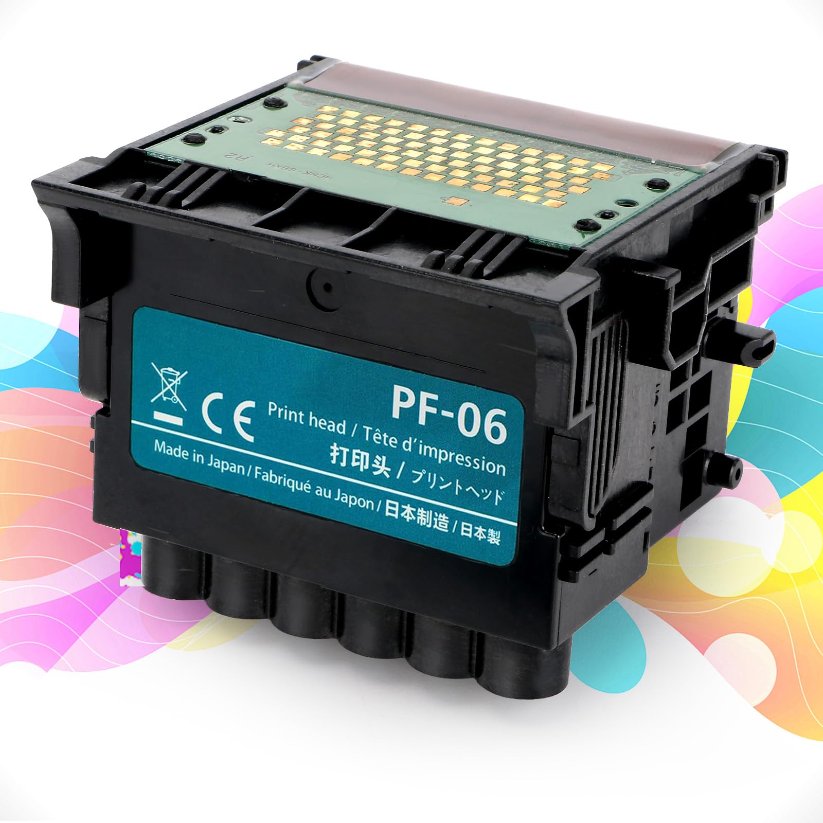 Photo 1 of Ibello PF-06 PF06 Print Head Printhead Compatible with with Canon TA-20, TA-30, TA-5200, TA-5300, TM-200, TM-205, TM-300, TM-305, TM-5205, TM-5305, TX-2000, TX-3000, TX-4000, TX-5200 (PF 06)