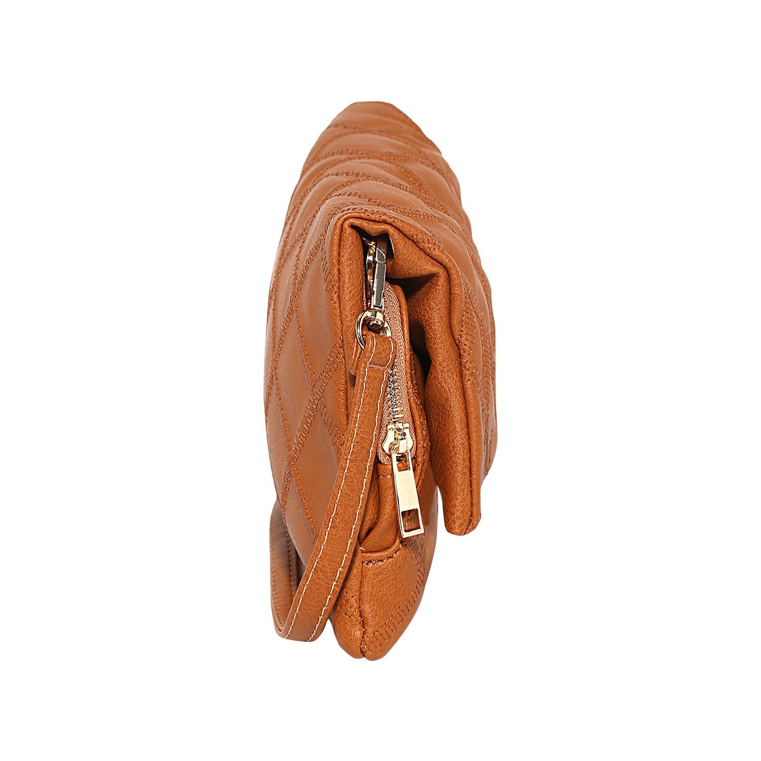 lino perros women's clutch (brown)
