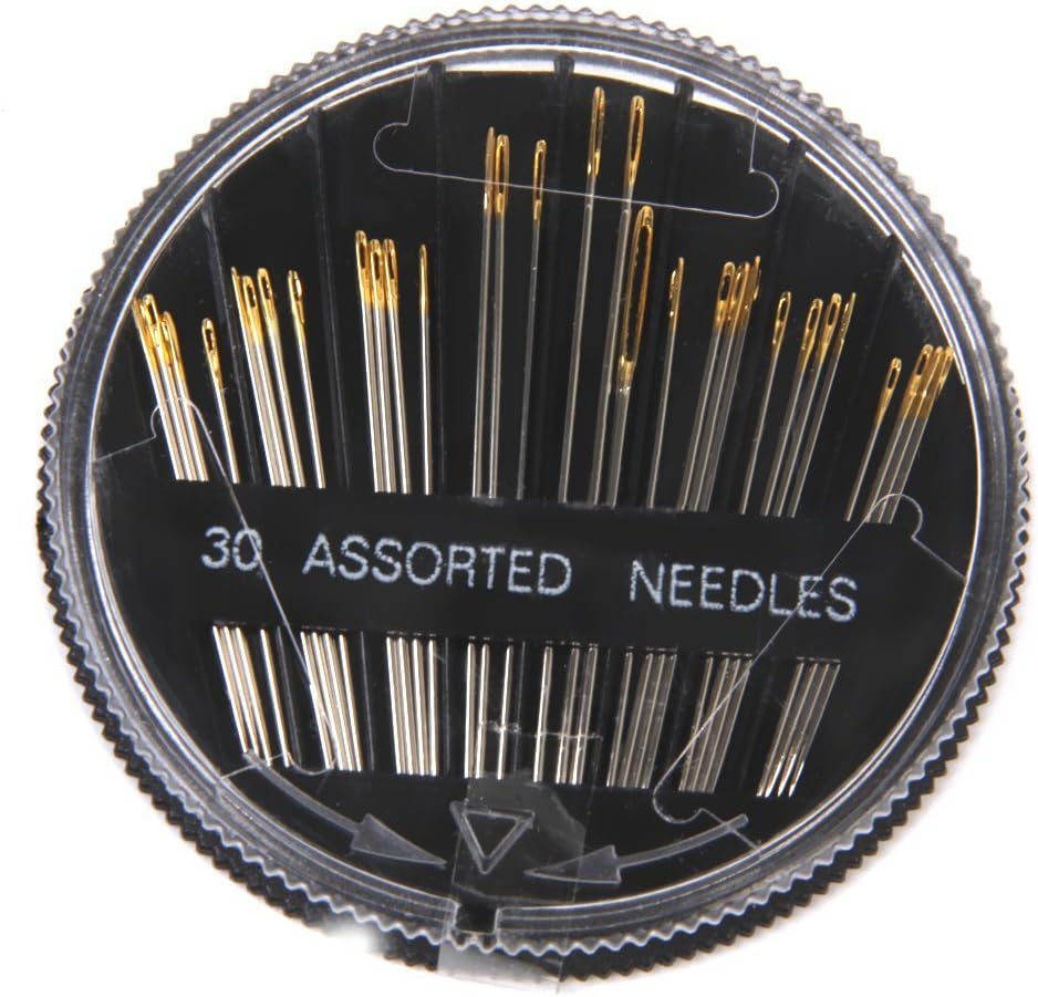 Ojo Grande Bordado de agujas de Coser Agujas de Mano máquina de Coser surtidas, Sew Caso