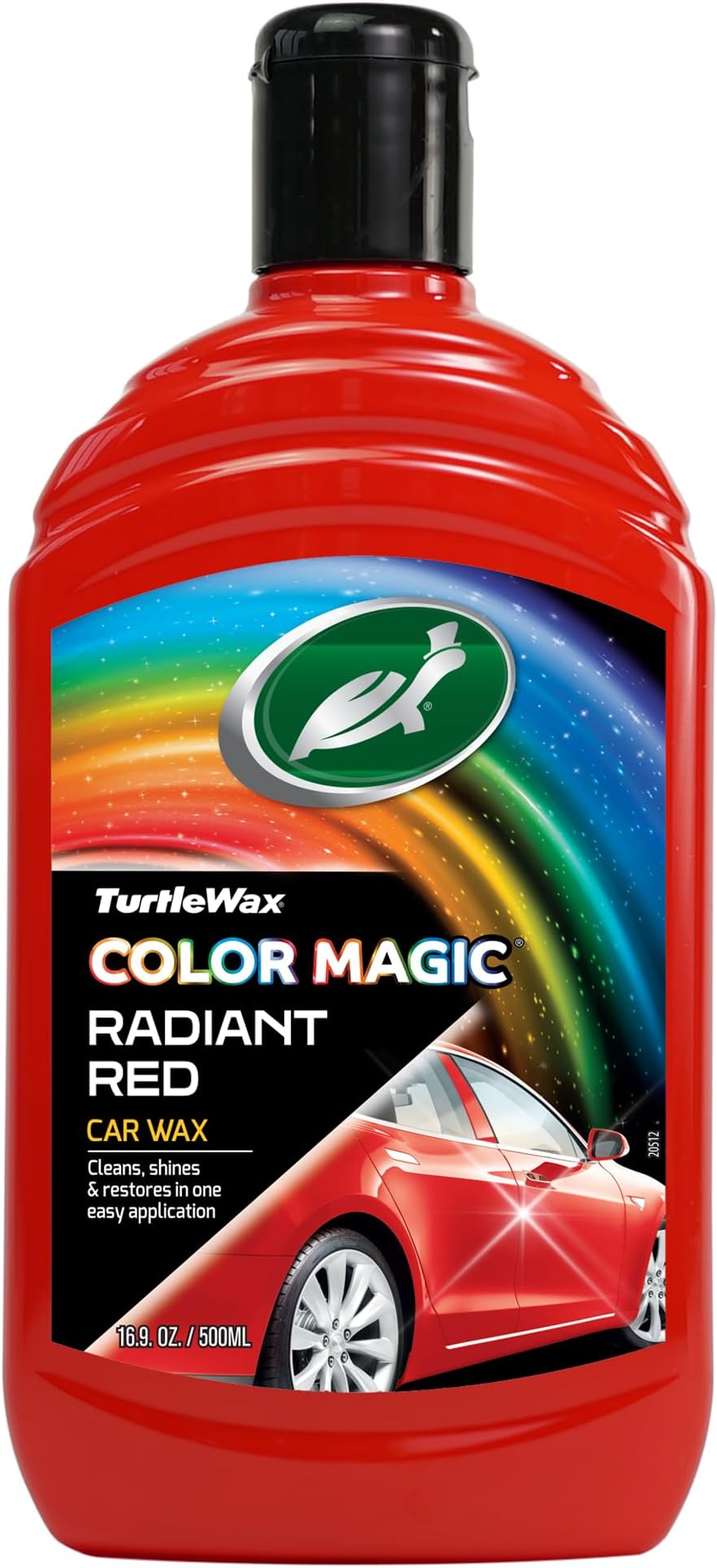 Turtle Wax Color Magic Car Paintwork Polish Red 500ml