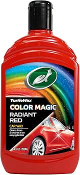 Turtle Wax Color Magic Car Paintwork Polish Red 500ml