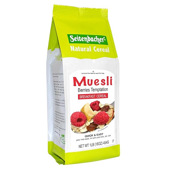 SEITENBACHER MUESLI #2 BERRIES TEMPTATION, 16 OUNCE