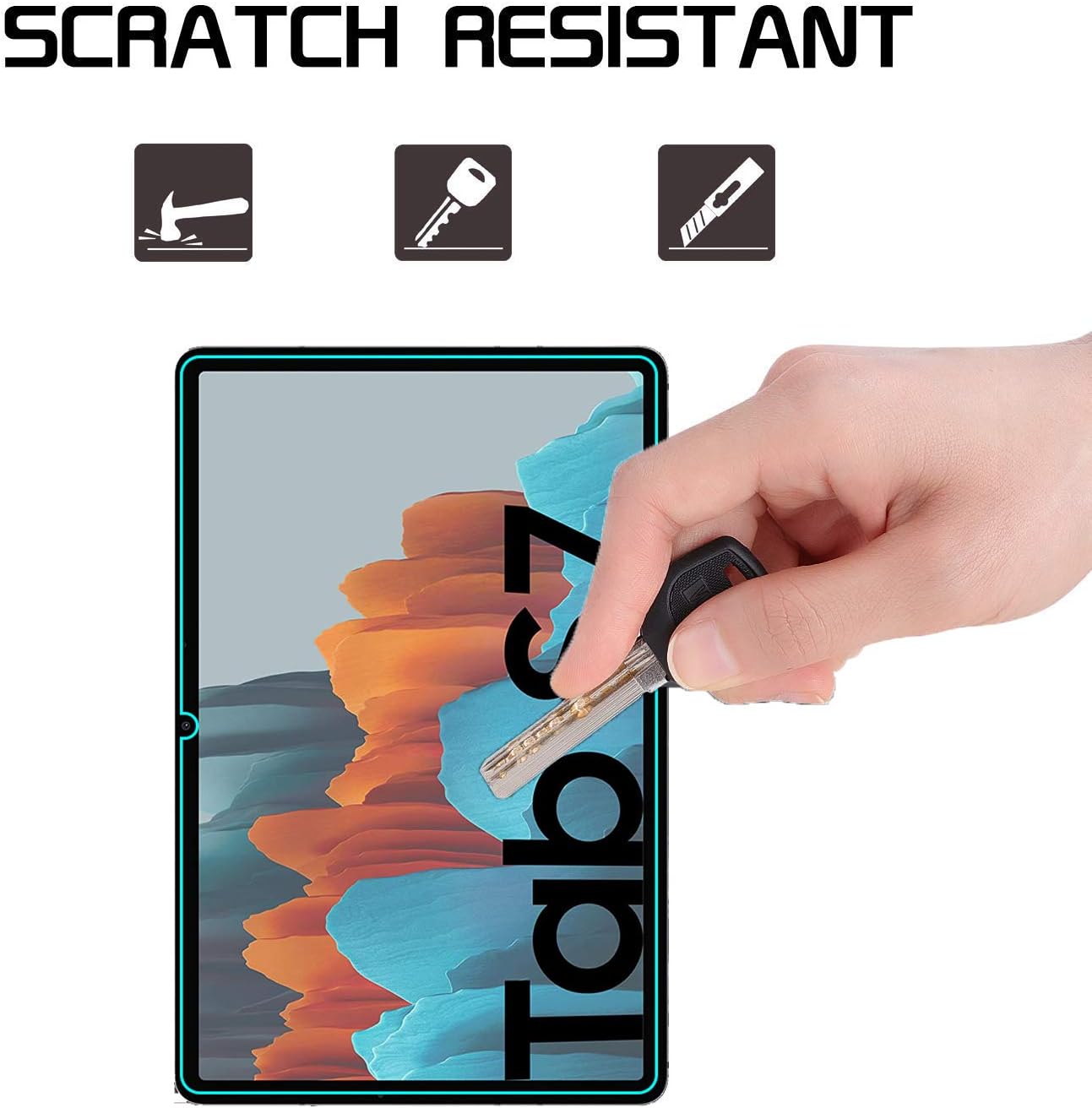 RLTech Screen Protector for Samsung Galaxy Tab S7 - Image 4