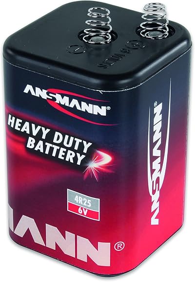 Ansmann 4R25 6V Zinc Carbon Battery 9000mAh
