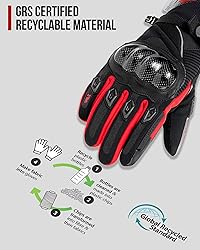 BORLENI Winter Motorcycle Gloves Waterproof