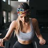 DRESHOW 4 Pack Turban Headbands Women Wide Vintage Knoted Hair Accessories view 2