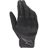 Alpinestars Copper Men's Motorcycle Gloves | Hard Knuckle Protection, Synthetic Suede Palm, Touchscreen Compatible Fingertip, Accordion Flex Panels