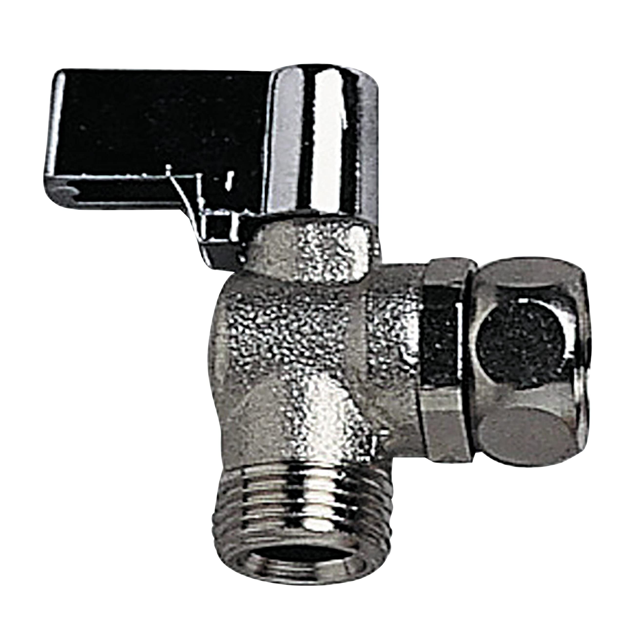 Wirquin 19529004 Square Tap Fitting 1/4 Circumference R29 Chrome Brass, Nickel- and Chrome-Plated Globe Valve Tap Fitting