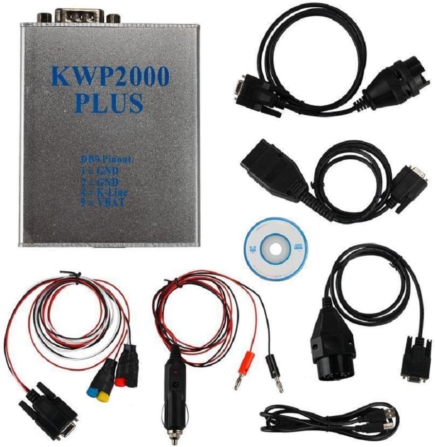 Wholesale KWP2000 Plus OBD2 ECU Flasher Chip Tuning Kit ECU Engine Tune Remap (White)