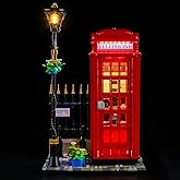 BRIKSMAX Led Lighting Kit for Lego-21347 Red London Telephone Box - Compatible with Lego Ideas Building Set- Not Include Lego