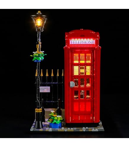 Amazon.com: Lego 21347 Idea London Red Public Phone Toy Toy