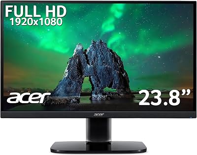 Acer KA240YHbi 23.8" Full HD 100Hz 1ms VA Monitor HDMI VESA